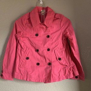 Youth Girl’s Land’s End Kids Jean Jacket, Pink